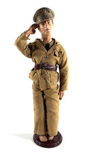 1942 WW2 Composition General MacArthur Military Army General Doll Freundlich picture