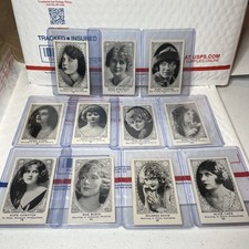 1922 American Caramel E123 Movie Actors & Actresses Series Of 120 Lot Of 11 Card picture