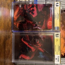 Thundercats #1 CBCS 9.8 CVR B 3X signed Shalvey Moss Horn Dynamite 2024 picture