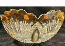 Lot of Heisey Vintage Cut Glass Prince of Wales  Plume Cut Glass 30 Pieces picture