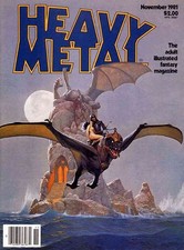 Heavy Metal #57 (Newsstand) FN; HM | November 1981 magazine - w/Bag+Board picture
