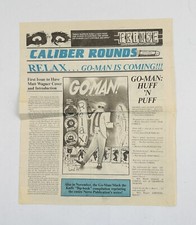 Caliber Rounds Nov 1989 Promo Magazine Go-Man Preview Matt Wagner Cover Art picture