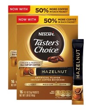 Nescafé, Taster's Choice, Instant Coffee Beverage, 0.11 Ounce (Pack of 16)  picture