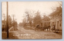 J87/ Salem Ohio RPPC Postcard c1910 Main Street Homes Residences  1685 picture