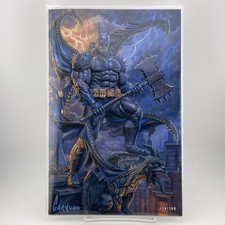 Knight of the Storm Signed Victor Garduno Virgin NM w/COA Absolute Batman picture