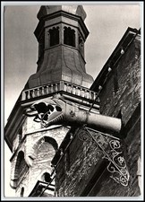 Vtg 1973 Tallinn Estonia Town Hall Dragon Spout B&W Photo E. Raiküla K353 picture