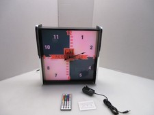 GM Accessories LED light up Advertising wall clock Brand New picture