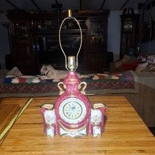 Vintage Retro  from the 1950s by Lanshire electric self-starting clock picture