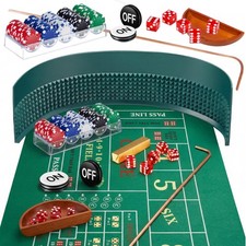 Craps Tabletop Game Set 70x35