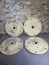 Lot of 4 Airport Runway Taxiway Light Base Plates 12” Airfield Aviation Heavy... picture