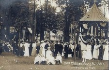 1807 - 1907 Centennial Park Millersburg PA Pennsylvania RPPC Photo Postcard COPY picture