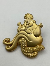 M&P Japan 100 Relief Series Goldtone LE 500 Disney Pin Ursula H1 picture