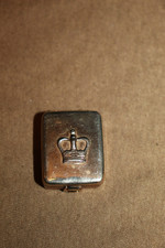 Original Vintage Royal British Metal (Queens Crown) Locket Device picture