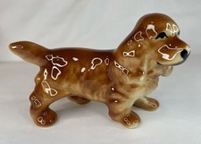 Vintage Cocker Spaniel Dog Porcelain Figurine picture