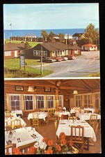 Vtg Motel et Chalets Baie Des Chaleurs Maria Co, Bonaventure Quebec CA Postcard picture
