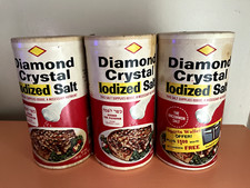 You Choose Vintage Diamond Iodized Salt 26 Oz Cardboard W/ Paper Label picture
