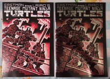 Teenage Mutant Ninja Turtles #1 Mirage - Regular & Foil Set Facsimile ~ UNREAD picture