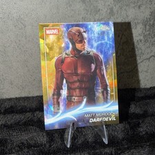 Topps 2025 Marvel Chrome sapphire Daredevil   9/50 Gold refractor picture