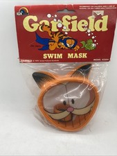 Garfield Vintage Swim Mask For Children 1978 Ero Industries Brand New Sealed picture
