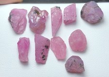 R87.50G/rare Natural Rough padparadscha Pink Colour Sapphire From Tanzania Mine, picture