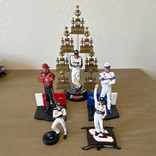 NASCAR Dale Earnhardt (& Jr.) Figures Lot: Mcfarlane (3) & Starting Lineup (2) picture