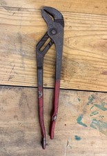 Vintage Channellock 440 12” Tongue & Groove Pliers USA Made Red Grips،HEAVY DUTY picture