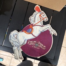 Ringling Brothers In Barnum Bailey Circus Felt Flag Poster picture