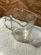 Antique Hazel Atlas 3 Spout Measuring Cup  picture