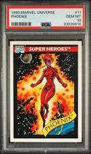 1990 Impel Marvel Universe Phoenix #11 PSA 10 picture