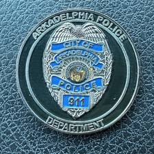 Arkadelphia Arkansas Police Little Rock Sheriff University challenge coin picture