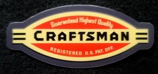 CRAFTSMAN STICKER 
