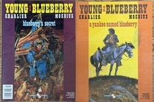 Young Blueberry Vol 1-2 Moebius Charlier Comcat 1989-90 1st Print TPB Lot picture