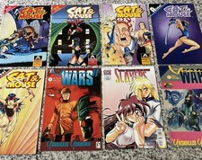 NM Lot Of 8 Comic Books Mixed Series English Manga Slayers Cat Mouse Venus wars picture