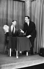 Jean Poiret and Michel Serrault on stage in Paris in May 1962 Old Photo 3 picture