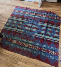 Vintage Esmond Mills Camp Blanket Native Pattern 1920’s/30’s Beacon Style picture