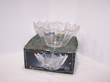 BOHEMIA 24% LEAD CRYSTAL SCHALE BOWL WTAGS BOX 69010 IMPRESSION picture