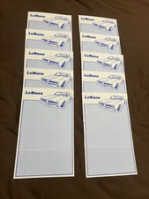 Letterhead 10 Sheets Of LeMans 1970s Vintage Stationery Unused Lot picture