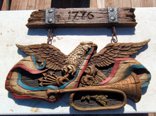 1971 Federal Eagle 3D Wall Plaque By Vanguard Studios picture