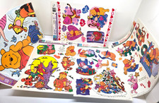 Vintage Winnie The Pooh Static Cling Vinyl Window Decorations Lot Seasonal picture