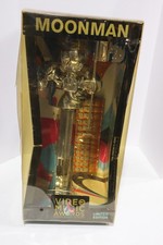2005 VMA MTV Moonman Pez Dispenser - Gold/Silver Version - NEW Damaged Box picture