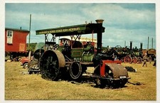 1960s Aveling and Porter Road Roller Vtg Postcard Cold Ash Newberry Equipment picture