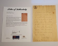 Arturo Toscanini Signed Letter PSA DNA 1900 Autograph Auto Orchestra Conductor picture