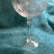 Vintage Fostoria Crystal Etched Champagne Buttercup
