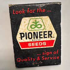 Pioneer Seeds Advertising Matchbook 