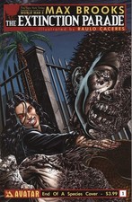 Extinction Parade #1 End of Species Cover Avatar 2013 NM+ picture