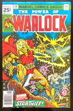 Power of Warlock 14  Jim Starlin Cover and Art  Star Thief Appearance picture