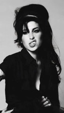 Amy Winehouse Art Photo B/W (8x10) 2 picture