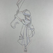BLEACH Animation Cel Layout Vintage Anime Production Art Ichigo Kurosaki 8 I10 picture