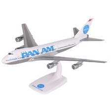 PPC Pan Am American Boeing 747-100 N741PA Desk Display 1/250 AV Model Airplane picture