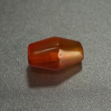 Vintage Agate Bead, Banded Red Carnelian Loose Bead for DIY & Display 3.1g picture